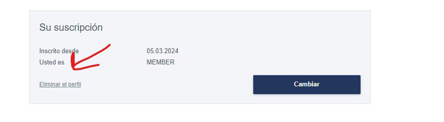 dar de baja cuenta gratuita cdate